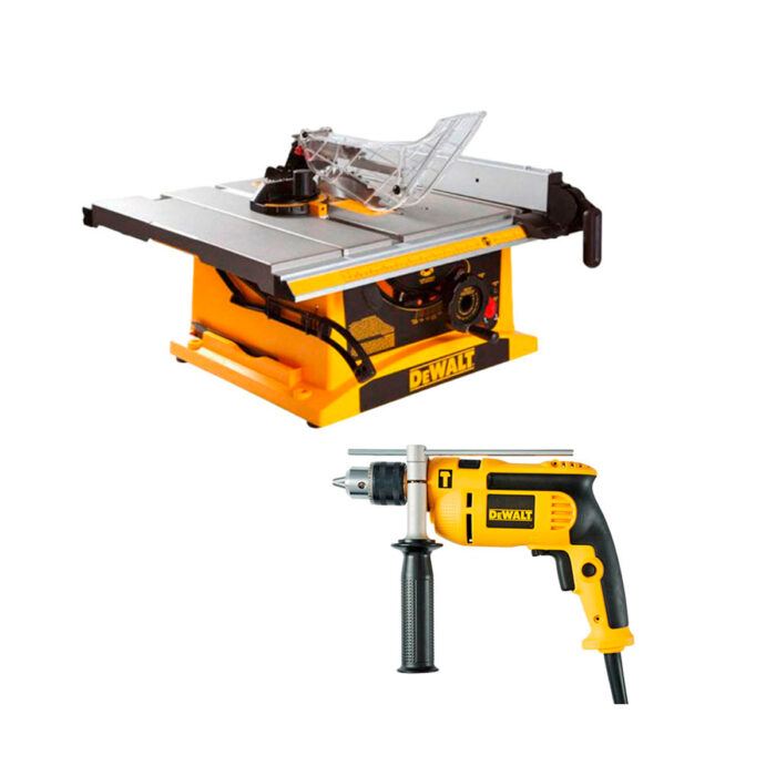 Sierra de banco 10" DeWalt 1800w + DWD024 gratis