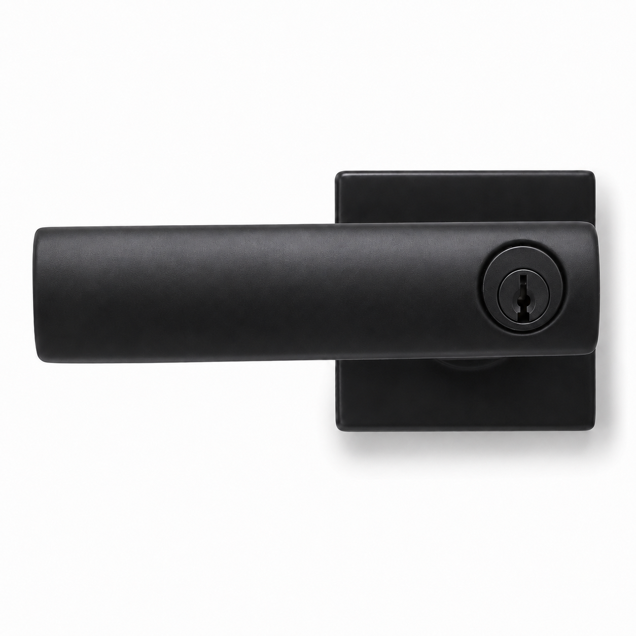 Chapa Kwikset Bretton para Dormitorio Negro BRL-405-514