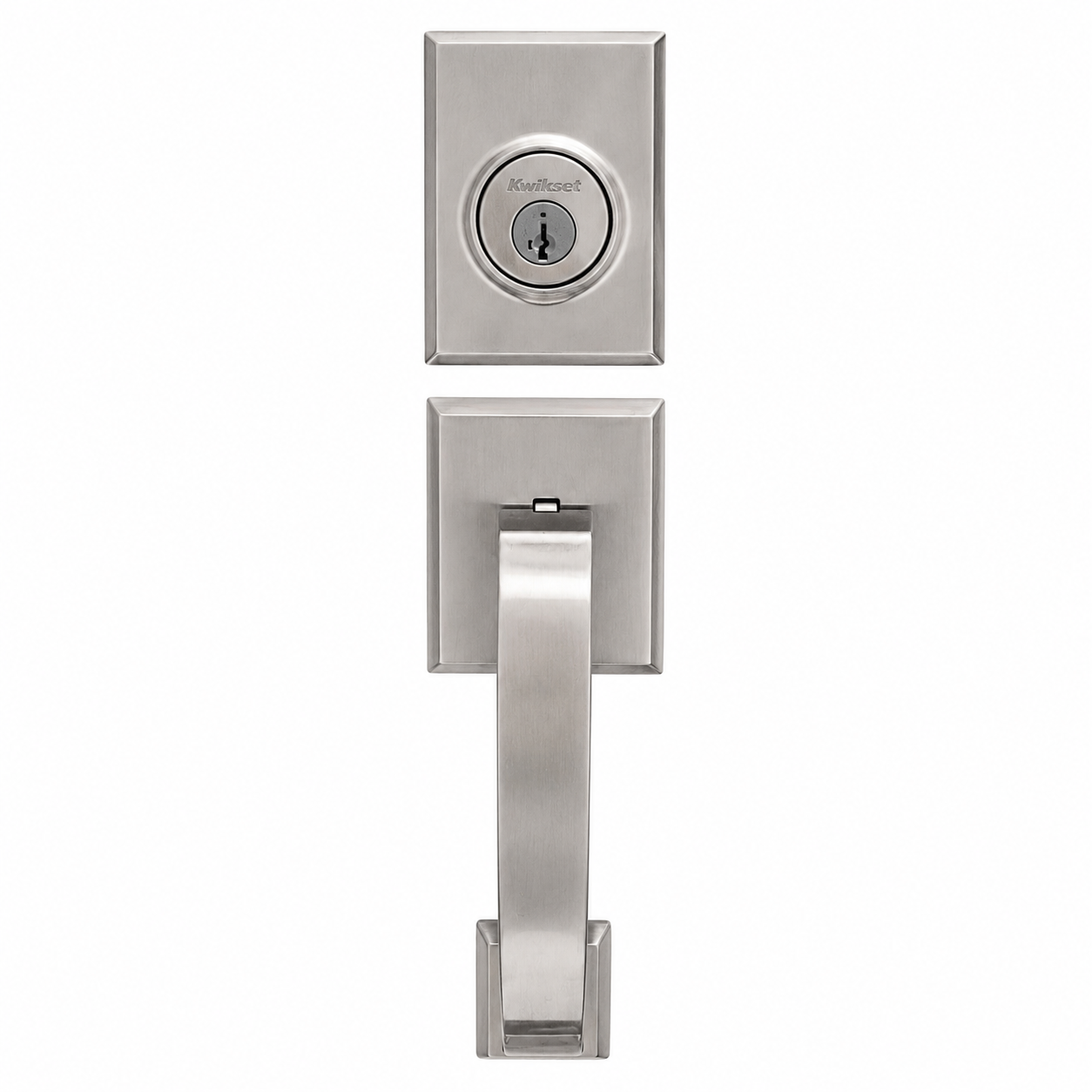 Chapa Kwikset Entrada Principal Tavaris Satinada TVH-00-15